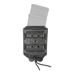 Porte-chargeur rigide double Vega Holster Bungy 8BL04 pour chargeurs de fusil 5.56, rétention élastique et MOLLE