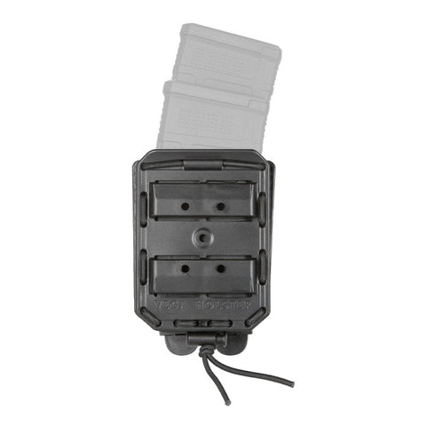 Porte-chargeur rigide double Vega Holster Bungy 8BL04 pour chargeurs de fusil 5.56, rétention élastique et MOLLE