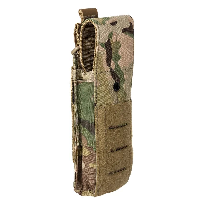 Porte-chargeur simple AR 5.11 Tactical Flex à rabat de protection en nylon 500D