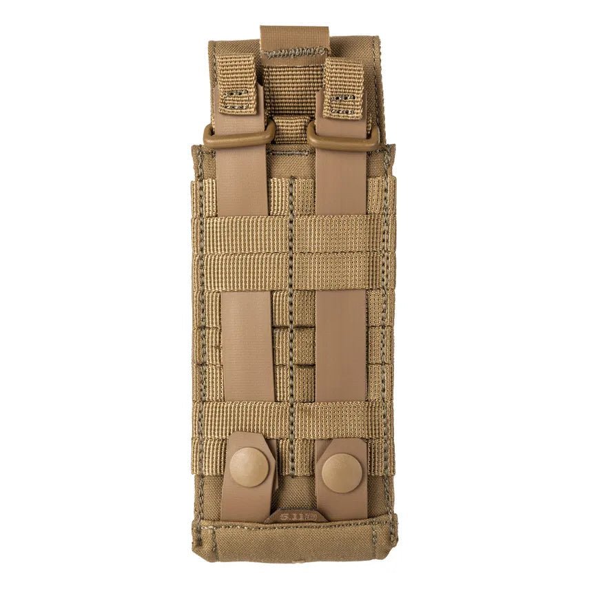 Porte-chargeur simple AR 5.11 Tactical Flex à rabat de protection en nylon 500D