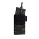 Porte-chargeur simple Agilite AG1 5,56 mm à dos MOLLE 3 x 2 et languette polymère