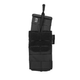 Porte-chargeur simple Agilite AG1 5,56 mm à dos MOLLE 3 x 2 et languette polymère