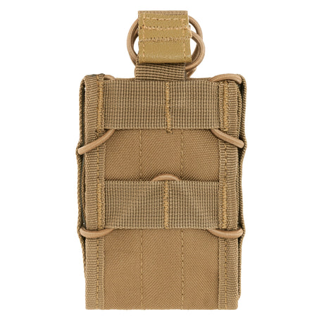 Porte-chargeur simple Mil-Tec Open Top pour M4 polyester Oxford PVC compatible MOLLE avec sandow