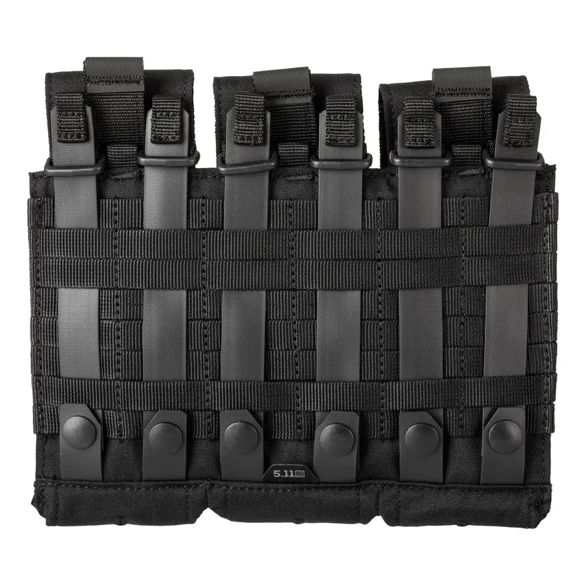 Porte-chargeur triple AR 5.11 Tactical Flex à rabat en nylon 500D