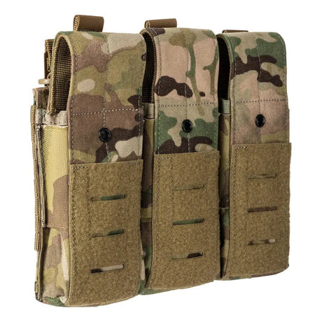 Porte-chargeur triple AR 5.11 Tactical Flex à rabat en nylon 500D