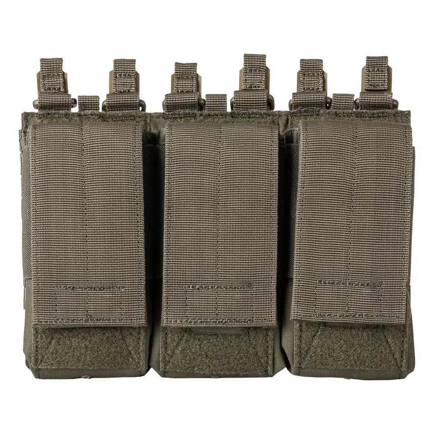 Porte-chargeur triple AR 5.11 Tactical Flex à rabat en nylon 500D