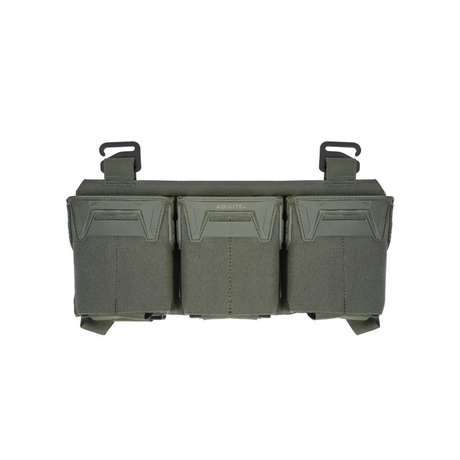 Porte-chargeur triple Agilite Pincer Placard .308 et 7,62 x 51 mm à puits polymère