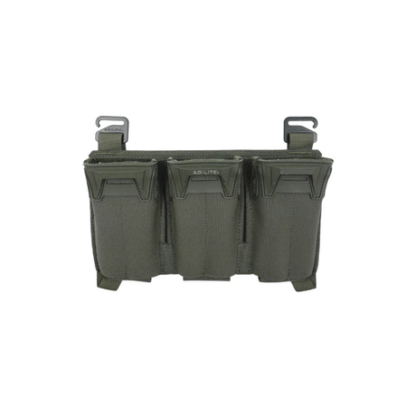 Porte-chargeur triple Agilite Pincer Placard multi-calibres 161 g à puits polymère