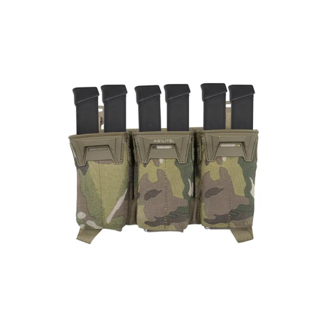 Porte-chargeur triple Agilite Pincer Placard multi-calibres 161 g à puits polymère