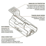 Porte-garrot rigide 5.11 Tactical pour garrot C-A-T en polycarbonate avec clip ceinture et MOLLE
