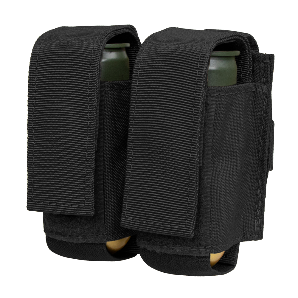 Porte-grenade Condor Double 40 mm rabats réglables à pression et fixation MOLLE