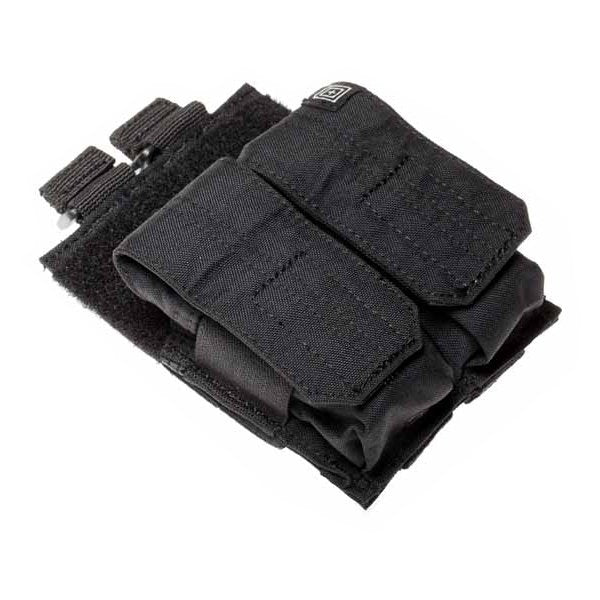 Porte-grenade double 40 mm 5.11 Tactical en nylon 500D à rabat de rétention MOLLE