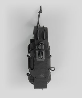 Porte-lampe GK Dutycall réglable sur platine MOLLE en deux finitions