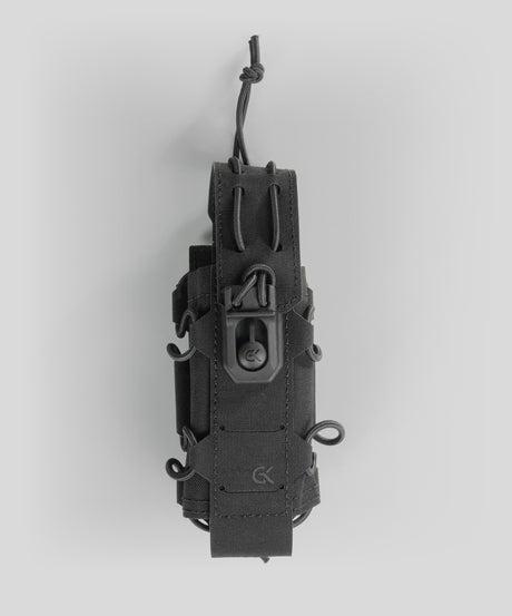 Porte-lampe GK Dutycall réglable sur platine MOLLE en deux finitions
