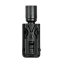 Porte-lampe rotatif Vega Holster 8VP63 en polymère injecté pour lampe ~33 mm, passant ouvrant 360°