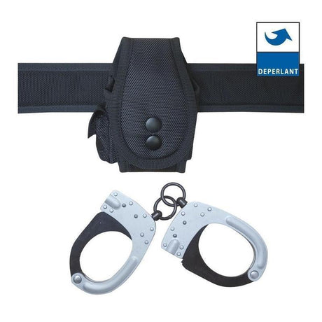 Porte-menottes Patrol Equipement grand modèle 2 attaches MOLLE et ceinturon