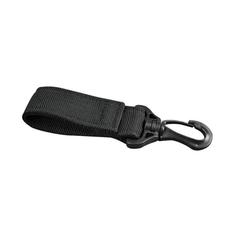 Porte-mousqueton GK Pro Red Label rotatif 360° sangle fixe ceinturon 50 mm