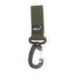Porte-mousqueton Mil-Tec MOLLE en polypropylène largeur 2,5 cm longueur 7 cm avec auto-agrippant