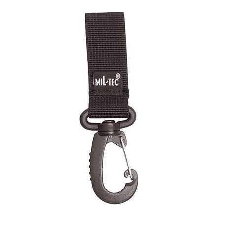 Porte-mousqueton Mil-Tec MOLLE en polypropylène largeur 2,5 cm longueur 7 cm avec auto-agrippant