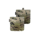 Porte-plaques latéraux Agilite Flank en polyamide 500D pour plaques 6 x 6 ou 6 x 8 pouces