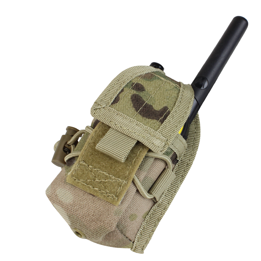 Porte-radio Condor HHR Pouch 10 x 5 cm cordon de serrage et fixation multiple