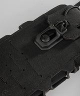 Porte-téléphone GK Dutycall à rabat sur platine MOLLE en deux finitions