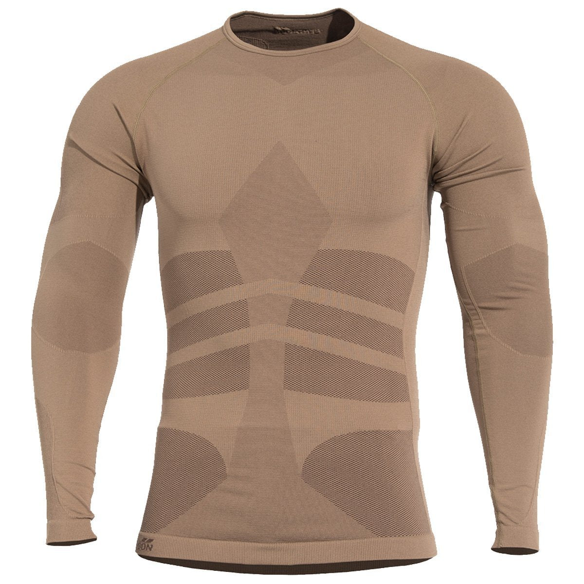Première couche thermorégulatrice Pentagon Plexis manches longues maille respirante coupe près du corps