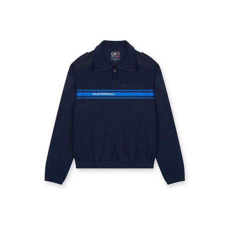 Pull polaire GK Professional Police Municipale renforts épaules et coudes poche poitrine