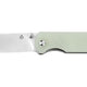 Couteau pliant QSP Parrot - Jade acier D2 lame 82 mm lame drop point