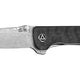 Couteau pliant QSP Hawk 131A acier Damas lame 82 mm lame drop point