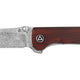 Couteau pliant QSP Hawk 131B2 acier Damas lame 82 mm lame drop point