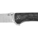 Couteau pliant QSP Hawk 131E acier Damas lame 82 mm lame drop point
