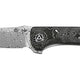 Couteau pliant QSP Hawk 131Q acier Damas lame 82 mm lame drop point