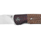 Couteau pliant QSP Gannet acier 154CM lame 86 mm lame drop point fil lisse