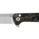 Couteau pliant QSP Grebe T 148F1 acier 14C28N lame 76 mm lame tanto