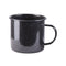 Quart Mil-Tec type Western en émail 680 ml hauteur 10 cm pour bivouac et camp