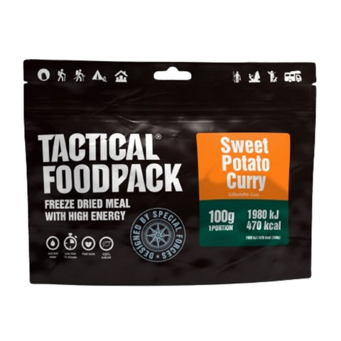 Ration lyophilisée Tactical Foodpack Patate Douce au Curry 504 kcal