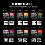 Ration lyophilisée Tactical Foodpack Six Pack Charlie