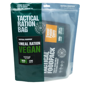 Ration lyophilisée Tactical Foodpack Vegan 1 Repas