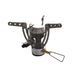Réchaud Mil-Tec Spider acier inoxydable cartouche gaz 1 800 W 135 g avec boîtier polyéthylène