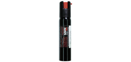 Aérosol lacrymogène en gel Sabre Red 35 ml jet filaire 12 giclées marqueur UV