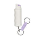 Aérosol lacrymogène Sabre Red 25 giclées boîtier phosphorescent porte-clés
