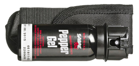 Aérosol lacrymogène en gel Sabre Red MK-3 Crossfire 45 ml 1,33 % MC avec étui