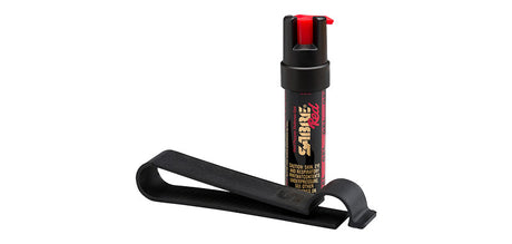 Aérosol lacrymogène Sabre Red P22 portée 3,7 mètres jusqu'à 35 giclées