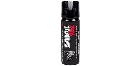 Aérosol lacrymogène en gel Sabre Red pour le domicile 73,9 ml avec support mural