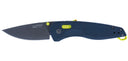 Couteau pliant SOG Aegis AT Indigo / Acid acier CRYO D2 lame 76 mm