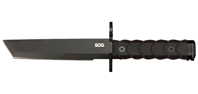 Couteau à lame fixe SOG Bayonet acier AUS8 lame 180 mm lame tanto