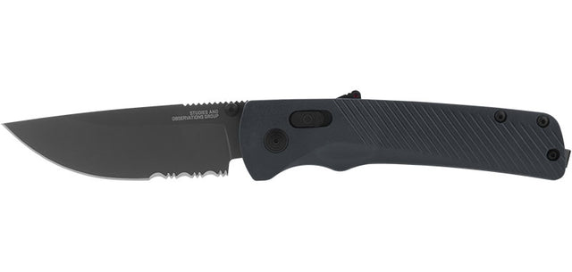 Couteau pliant SOG Flash AT - Urban Grey crant acier CRYO D2 lame 87 mm