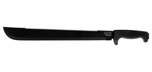 Machette SOG SogFari Machete 18'' acier 3Cr13 lame 457 mm fil lisse