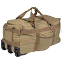 Sac Mil-Tec Commando 118L nylon 1000D enduit PU 78 × 37 × 37 cm charge utile 40 kg trois roulettes